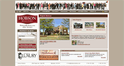 Desktop Screenshot of hobsonrealtors.com