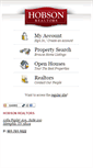 Mobile Screenshot of hobsonrealtors.com